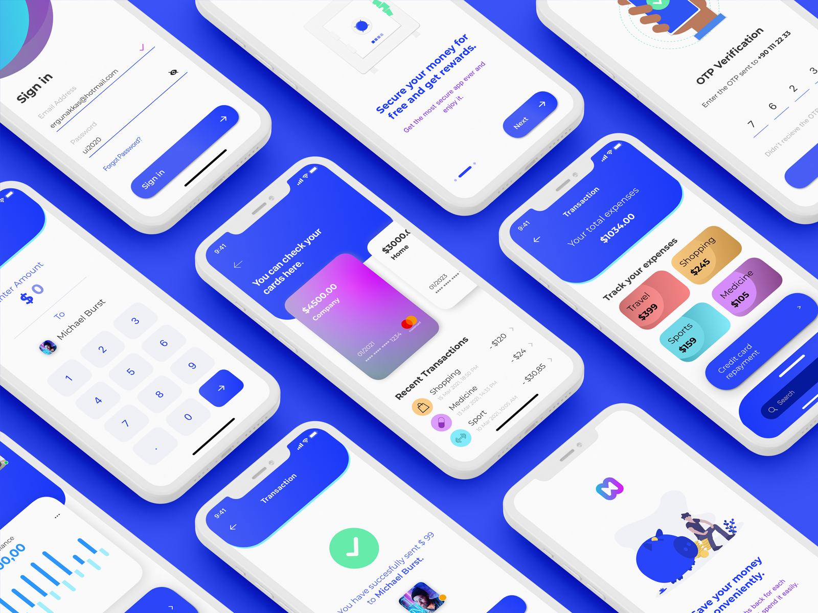 Money App Whole Flow By Ergün Akkaş On Dribbble