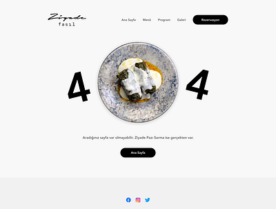 Restaurant Website menu design minimal minimal design music restaurant web design web page