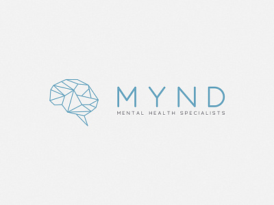 Mynd Logo - 4 of 30 day logo challenge 30 logos 30 days branding design graphic design logo logo design psychology therapist logo