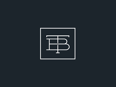 Tom Brackley Personal Brand Concept branding design graphic design logo minimal monogram tb tom brackley