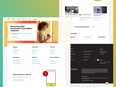 CommBank.au redesign