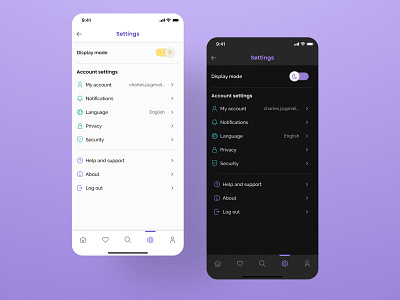 UI Marathon #06 | Settings app app design daily ui dailyui design figma mobile mobile design settings ui uidesign uxui