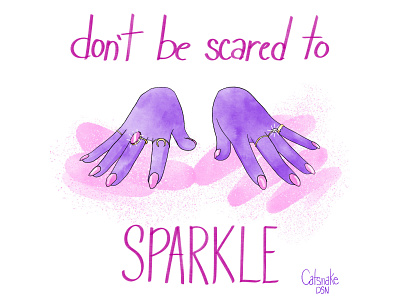Sparkle drawing editorial illustration illustration ink surface watercolor