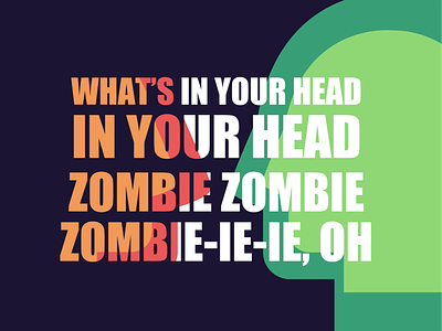 Zombie Zombie bangalore bengaluru hyderabad india poster design songs