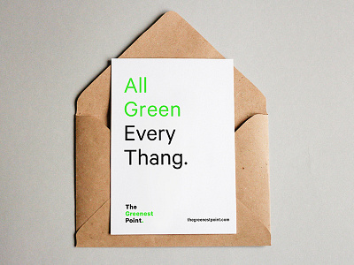 The Greenest Point Invite