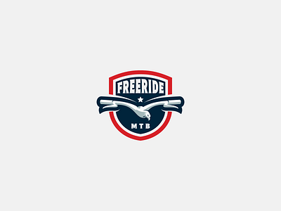 freeride animal cycling eagle free freedom freeride handlebar illustration logo movement mtb outdoor ride speed