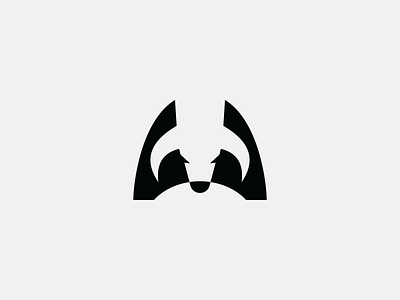 bull animal bison black bull design icon logo masculine negative space powerfull simple