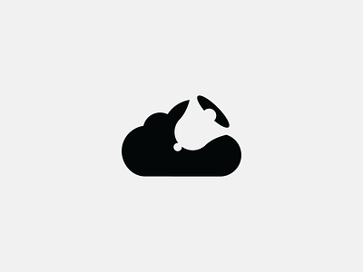 weather alert alert bell black branding cloud design icon illustration logo negative space report simple warning weather