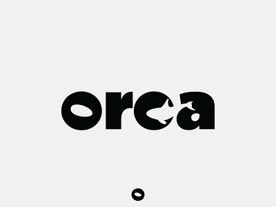 orca animal black branding creative design graphic design icon killer whale logo nature negative space ocean orca simple whale