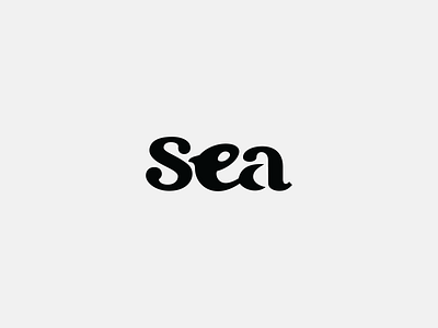 sea black branding design fish graphic design icon illustration lettering logo minimal ocean orca sea simple typography water