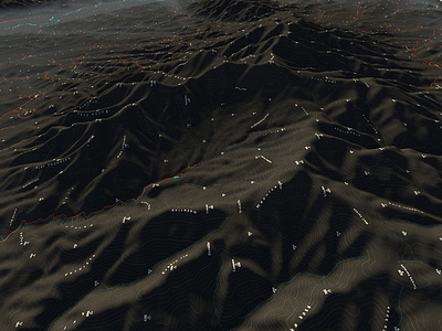 jastrebac 3d gis map mountain render terrain