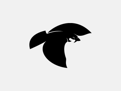 sparrow animal bird black illustration logo simple sparrow