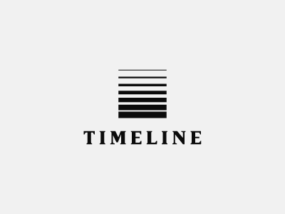timeline black icon logo period simple time timeline