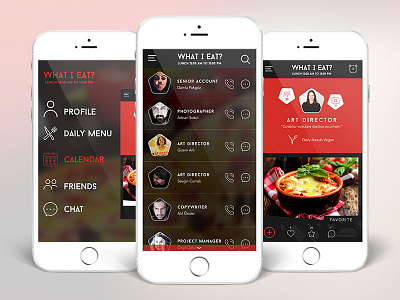 Catering App app clean design dijital flat interface ios mobile ux uı