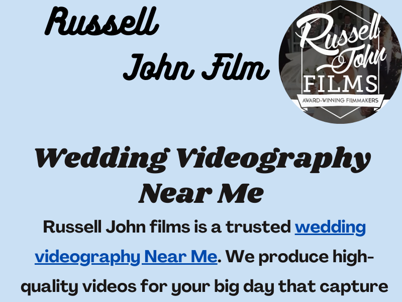 Best Wedding Videography Near Me in USA