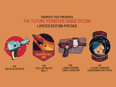 Future pioneers - Kickstarter patches campaign