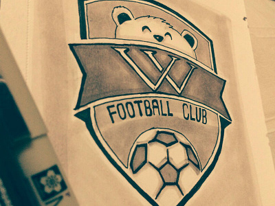 Wingify FC logo football inktober logo