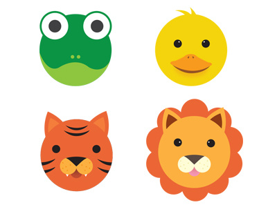 Animal Icon Illustrations