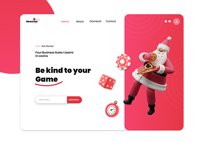 NewSino Concept UI For Casino WebSite