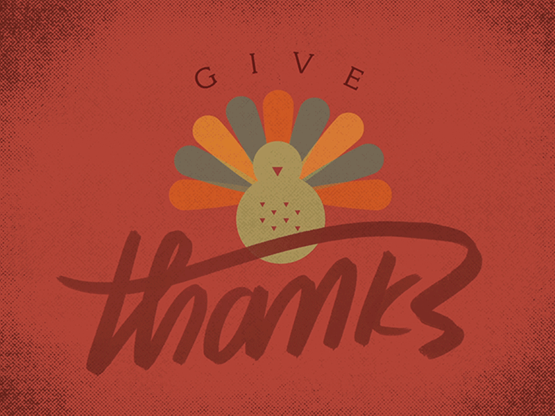 Give Thanks animation design gif hand letter hand type handlettering handwriting motion texture thanks typography