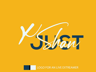 xJustShan is a brand of Live extremer !! branding branding design branding logo cursive logo illustration lettermark design lettermark logo logo logo design script logo signature logo typography logo xjustshan