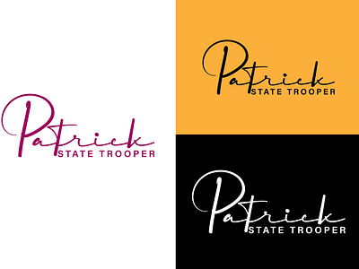 Cursive Logo Design For An Brand