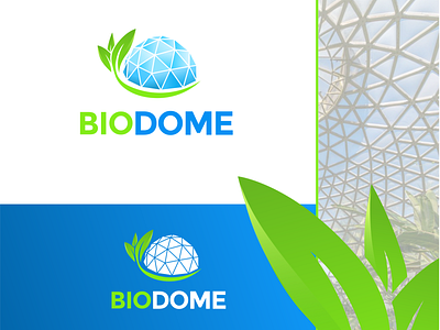 BioDome Logo design branding design logo vector zaikh
