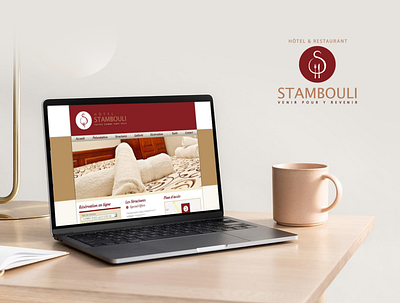Hotel Stambouli branding design graphic design hotel illustration logo vector web webdesign zaikh
