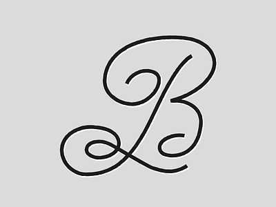 B #36DaysOfType 36 days 36 days b 36 days of type alexandre fontes b cursive design letter b lettering tipografia type