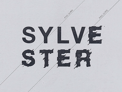 Sylvester Stallone design film layout poster screen printing sylvester stallone type typography