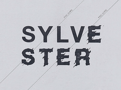 Sylvester Stallone design film layout poster screen printing sylvester stallone type typography
