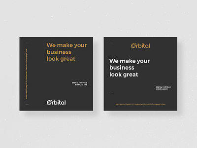 Orbital Vision brand branding concept design layout logo orbital vision publication space type typography