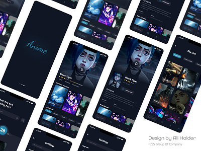 Anima App design 3d anima app animation app design app like netflix branding graphic design logo motion graphics ui ui design ui ux ui ux app design user experience video app