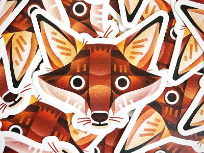 New Stickers... fox sticker