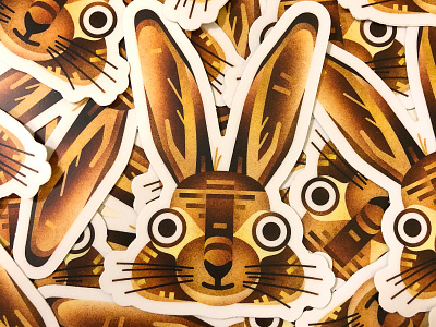 More new stickers... bunny rabbit sticker