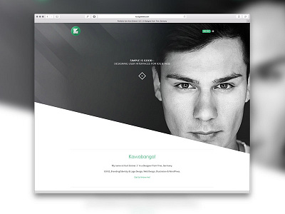 new portfolio online! branding clean design identity onepage personal portfolio redesign resume simple web website