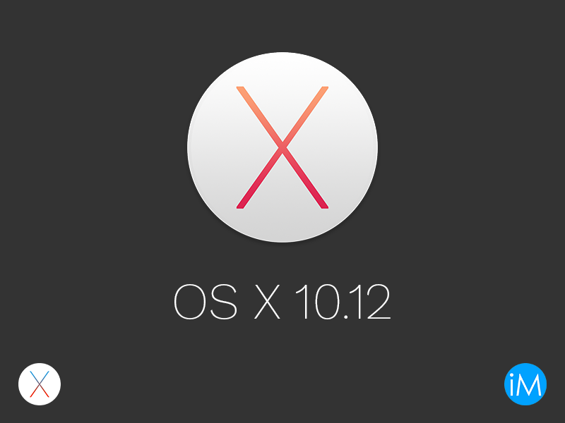 mac os 10.12