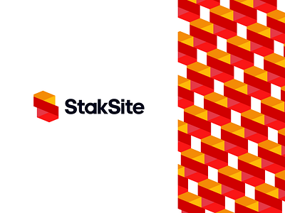StackSite Logo + Corporate Pattern