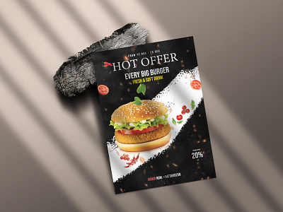 Food Flyer graphic design
