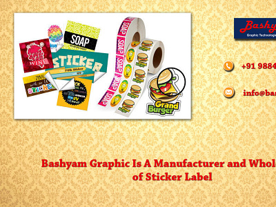 Bashyam Graphic Is Manufacturer and Wholesaler of Sticker Label aluminiumnameplate decalsstickers domelabels domestickers metalstickers polycarbonatesticker stainlesssteelnameplate stickerlabel stickersmanufacturer vinylsticker