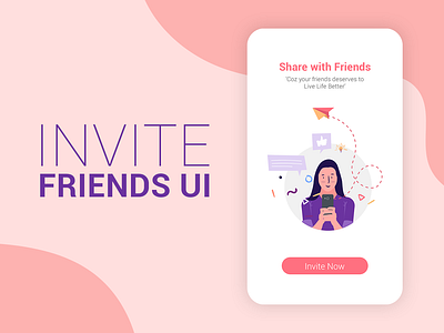 Invite Friends UI