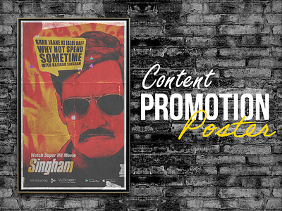 Content Promotion Poster