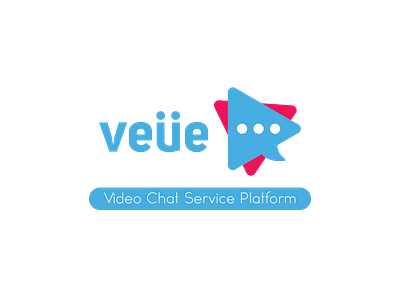 Video Chat Service Logo app chat icon logo service video