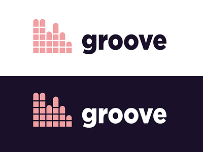 Groove Logo Illustration adobe illustrator brand identity brand identity design branding design graphic design groove illustrator logo logo design music ui