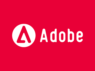 Adobe Logo Redesign adobe adobe illustrator adobe logo branding design illustrator logo logo design logo redesign redesign