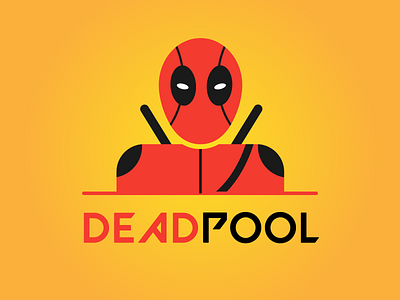 Deadpool Illustration comics dc deadpool illustration logo design marvel superhero