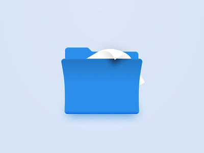 Folder Illustration app icon dailyui folder icon icon design iconography illustration ui ui icon uidesign vector visual