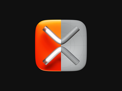 XMind app icon design 3d app icon b3d blender branding dailyui icon icon design illustration logo ui ui icon visual