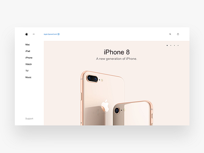 Apple home screen dailyui webdesign