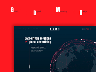 GDMG Redesign graphic design ui ux webdesign